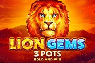Lion Gems 3 Pots: Hold and Win
