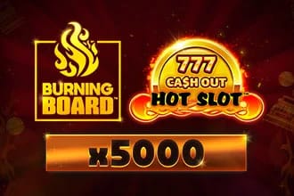 Hot Slot™: 777 Cash Out Burning Board™
